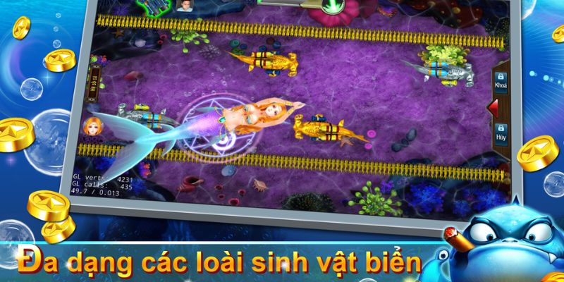 Bắn cá ăn xu mod nổi tiếng - Bắn Cá Fishing Diary 