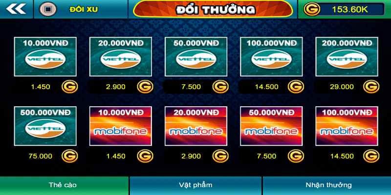 Những game bài đổi thẻ cào thịnh hành của nhà cái ZOWIN