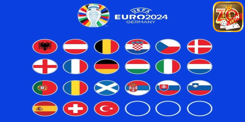 Cập nhật kết quả bảng đấu của vòng chung kết Euro 2024