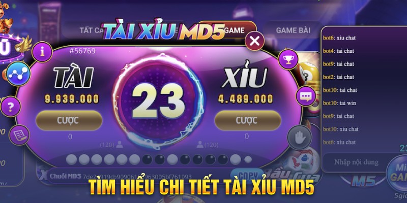 Tìm hiểu chi tiết tài xỉu md5 